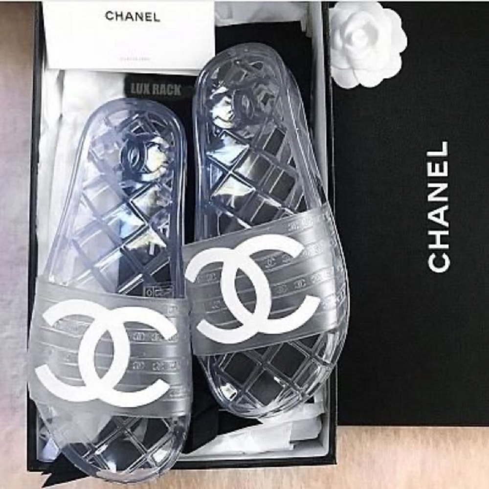 ISO Chanel jelly pool slides
